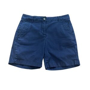 Preppy Boden Cotton Blend Navy Blue Chino Shorts